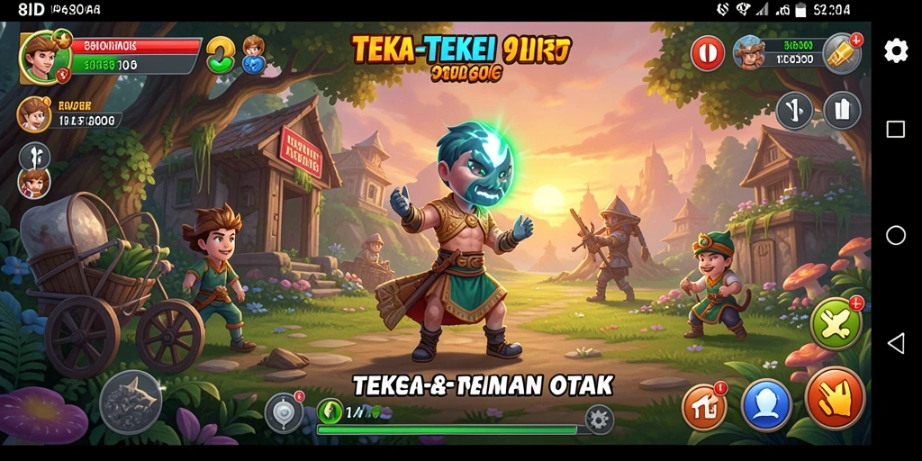 Tampilan gameplay 8ID yang mengasyikkan dan penuh teka-teki.