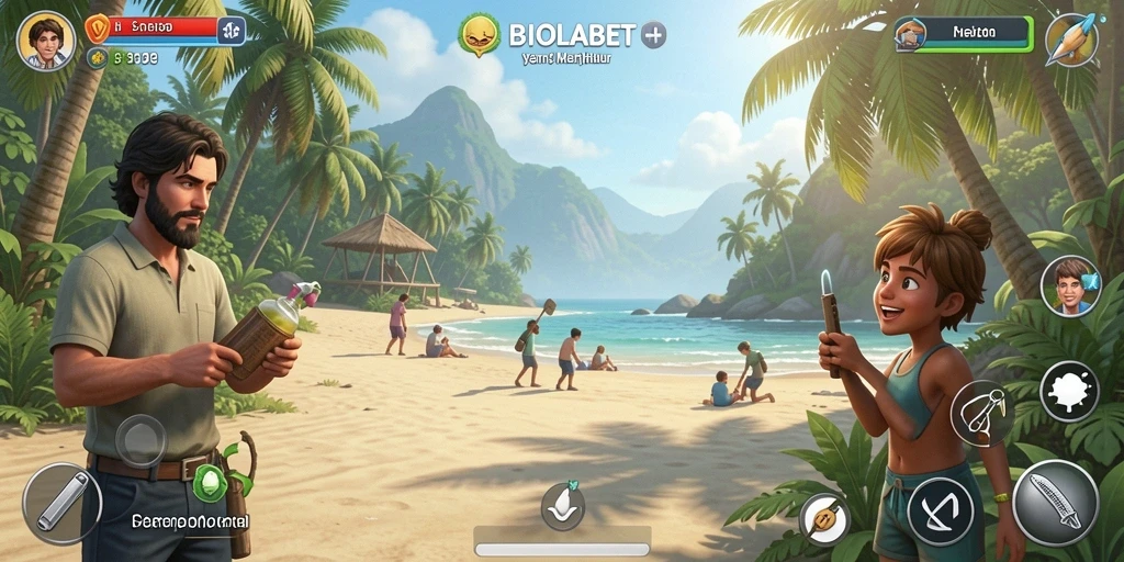Tampilan gameplay menarik dari BIOLABET yang memikat.