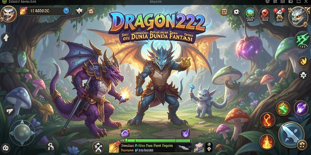 Screenshot gameplay DRAGON222 menunjukkan aksi petualangan seru.