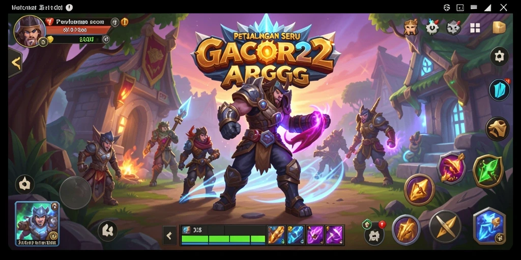 Tampilan gameplay GACOR22 yang menarik dalam dunia ARPG.