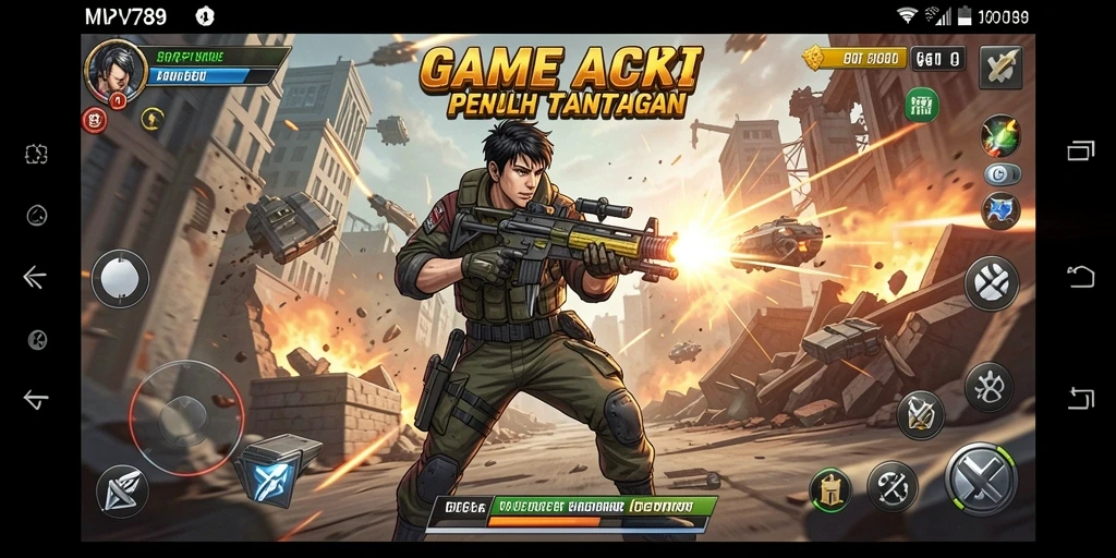 Screenshot utama MVP789 menunjukkan aksi seru dalam gameplay.