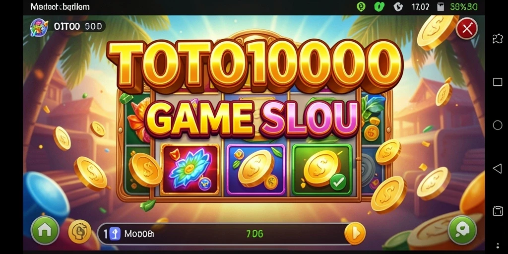 Gameplay menegangkan TOTO1000 saat memutar Slot.
